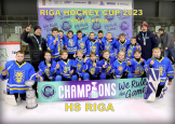 RHC23 U12AA turnīrā uzvar HS Riga 2012