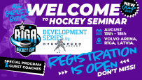 Riga Hockey Cup Development Series Seminar Camp!