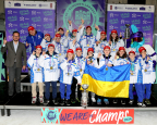 Winners of U12AA tournament – team "Patriot"
