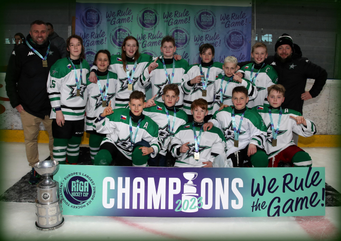 Budweis Stars выигрывает турнир RHC23 U12AAA