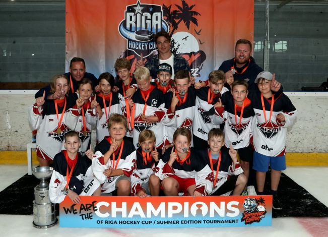 Riga Hockey Cup Summer Edition U12 vecuma grupā uzvar Prizma A