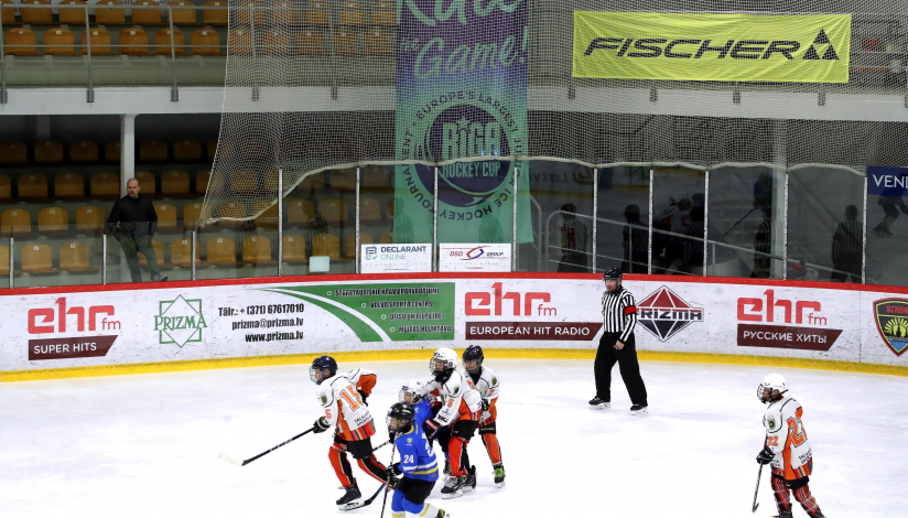Стартовал крупнейший юношеский хоккейный турнир в Европе "Riga Hockey Cup"
