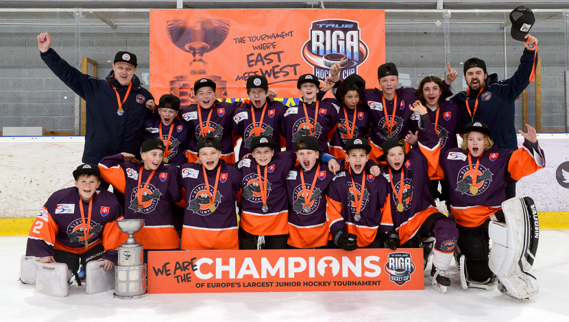 U12AAA Riga Hockey Cup 2022 winners