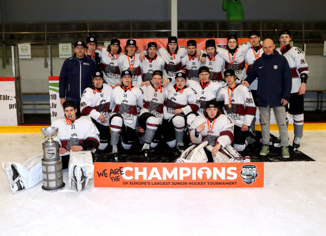 U18 Riga Hockey CUP 2022 uzvarētāji